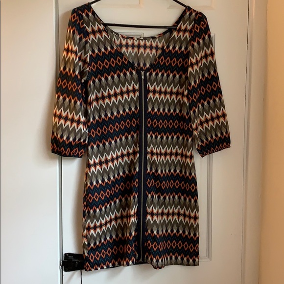 3/4 Sleeve - 100% Polyester - Party Dress - Picture 2 of 3